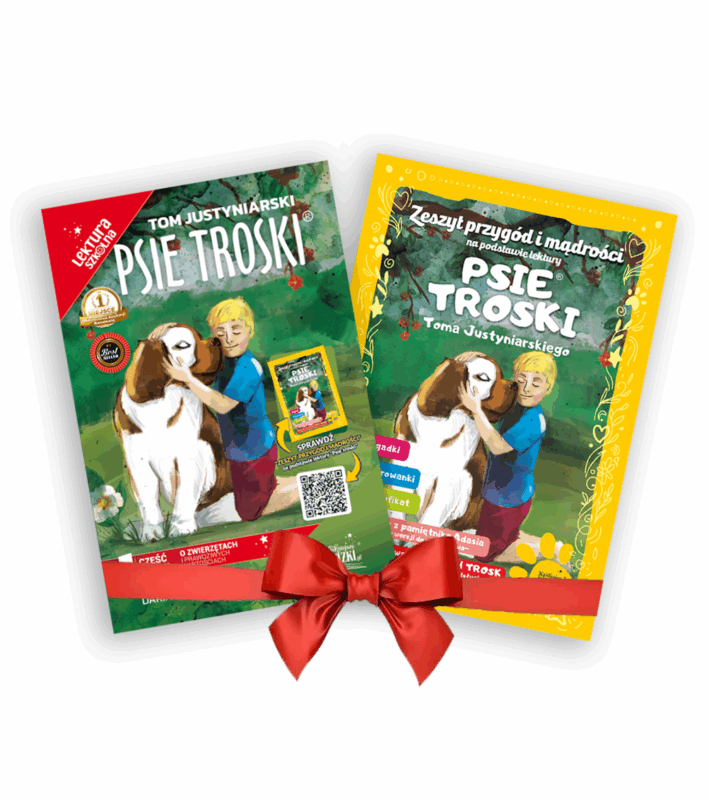 najpiekniejsze ksiazki PSIE TROSKI Zeszyt cwiczen