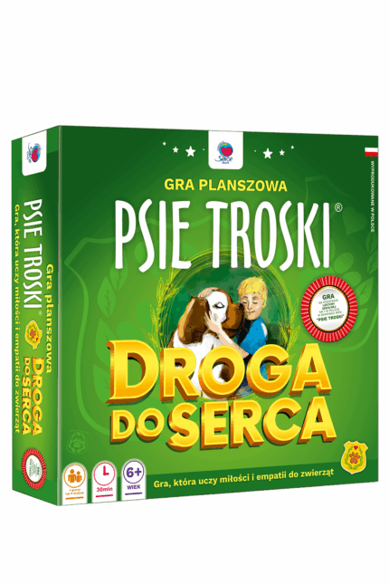 Gra planszowa "Droga do serca PSIE TROSKI"