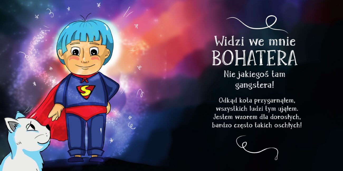 Szczęśliwy kotek – mały bohater