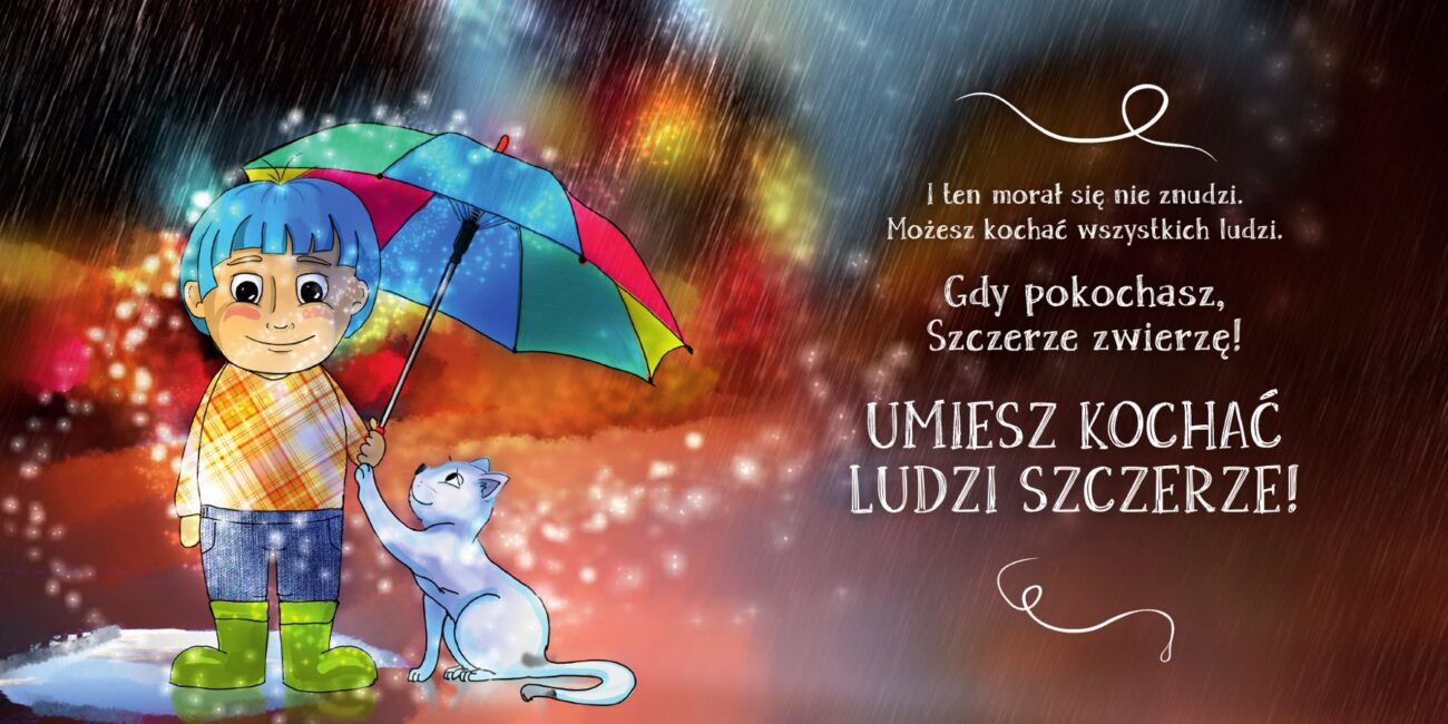 Szczęśliwy kotek – morał